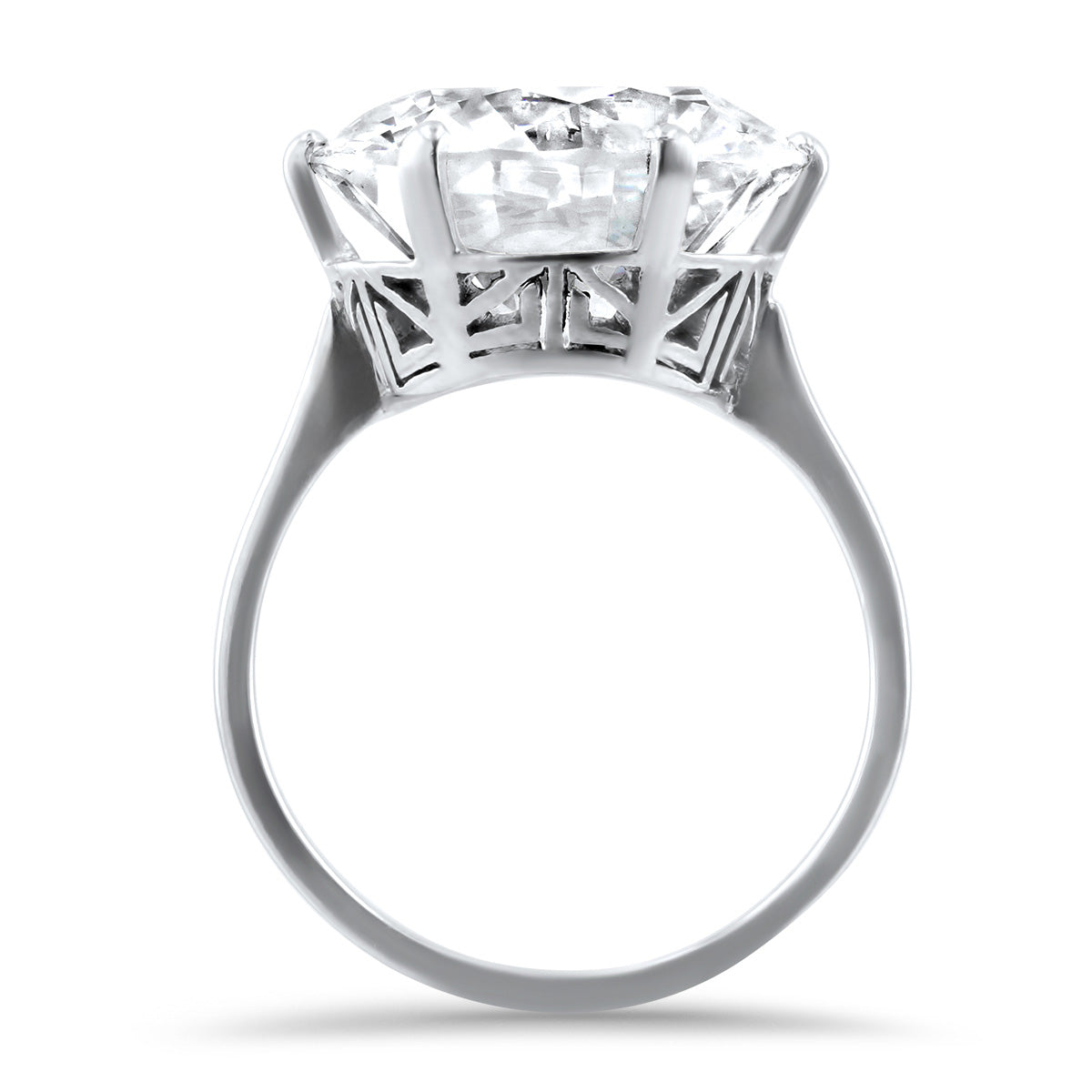 Lumine Six Claw Diamond Solitaire Engagement Ring