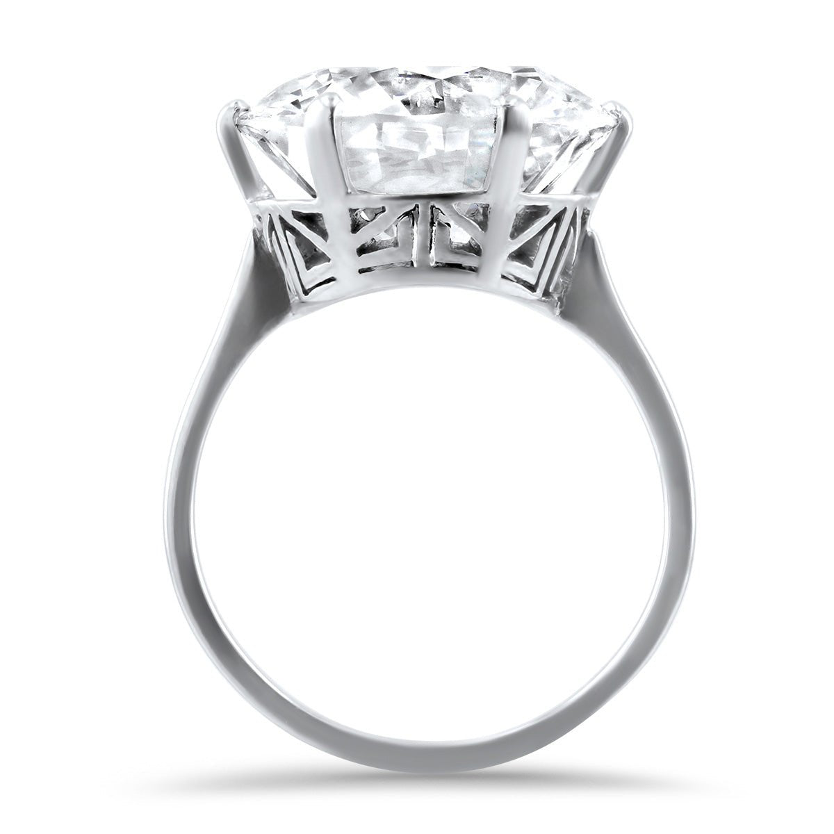 Lumine Six Claw Diamond Solitaire Engagement Ring