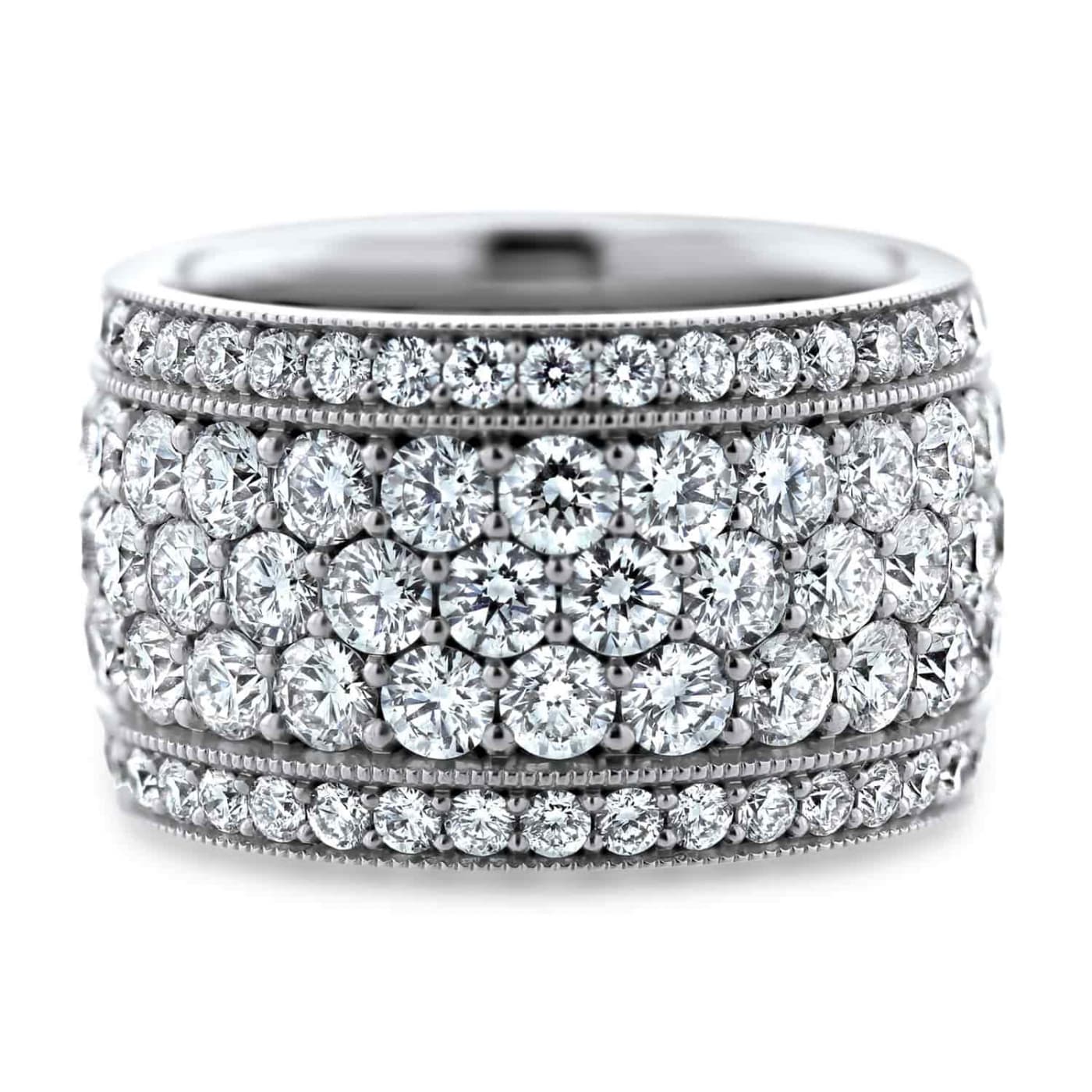 Multi-Row Diamond Dress Ring