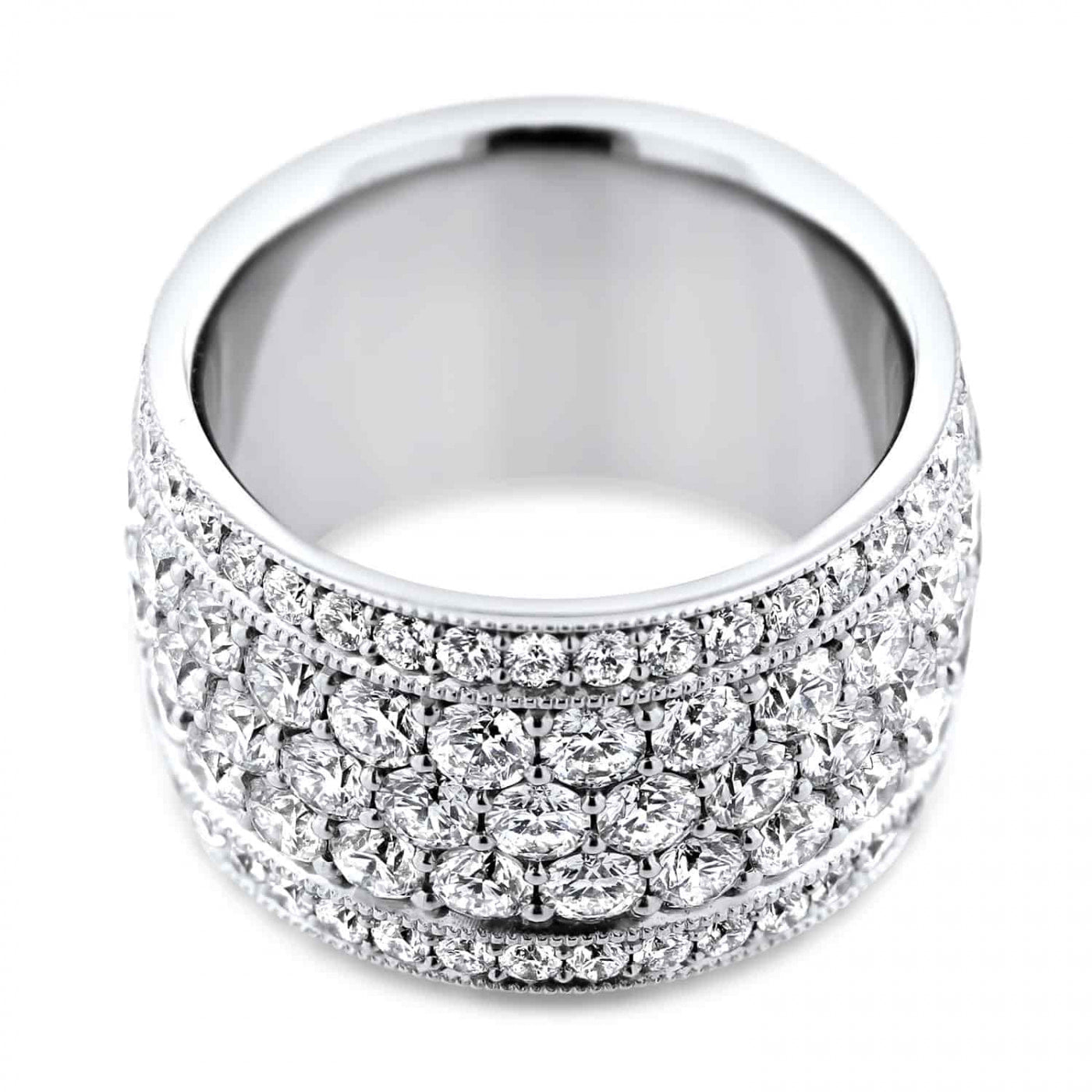 Multi-Row Diamond Dress Ring