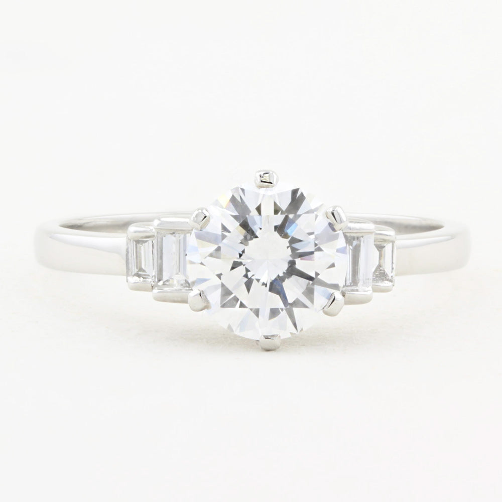 Vintage 1.12ct Diamond Engagement Ring