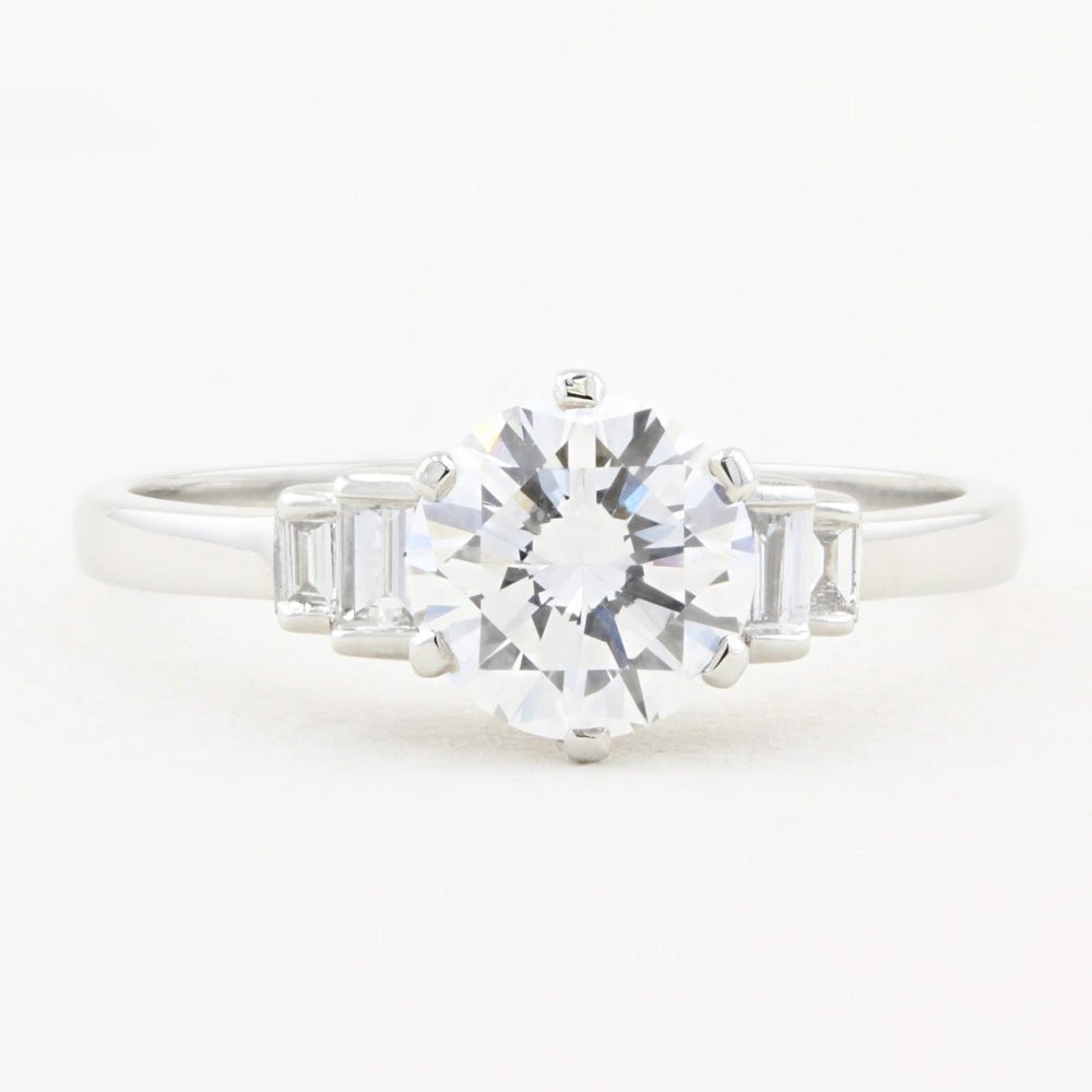 Vintage 1.12ct Diamond Engagement Ring