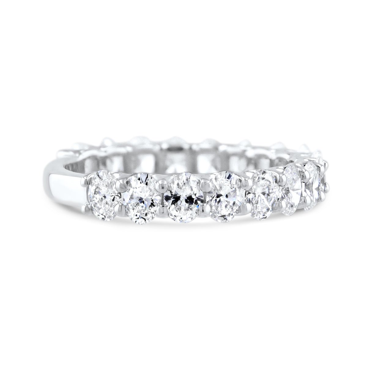 Oval Diamond Eternity Ring