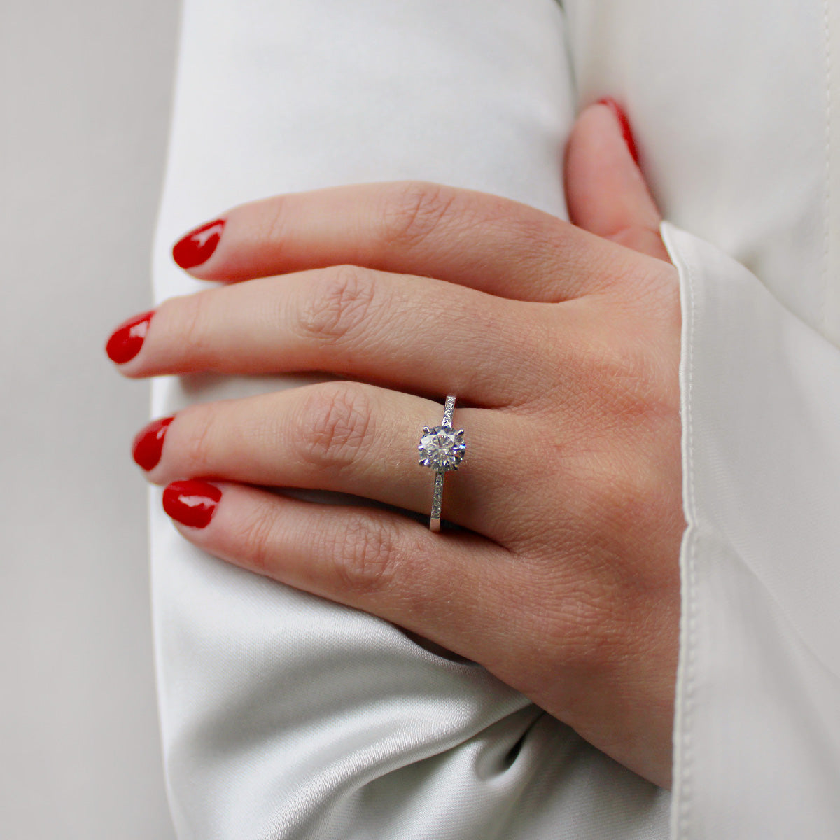 Chopard 1.04ct Diamond Solitaire Engagement Ring