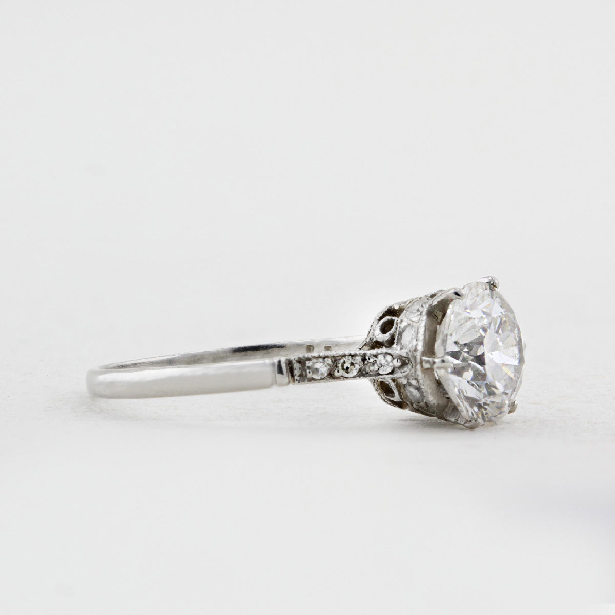 Vintage 1.20ct Diamond Engagement Ring