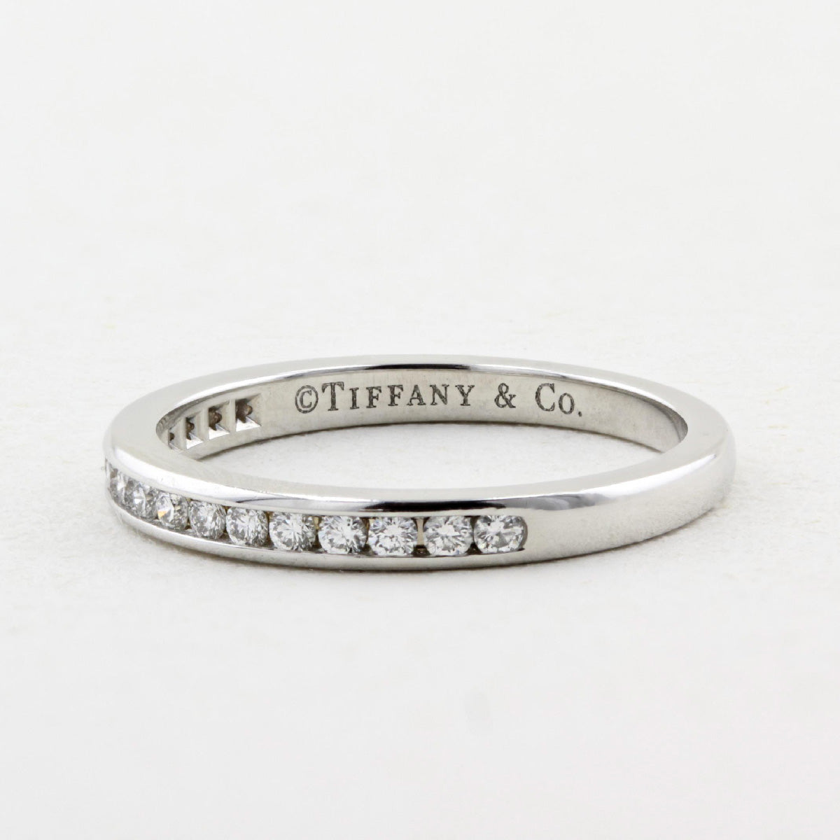 Tiffany Diamond Half Eternity Ring