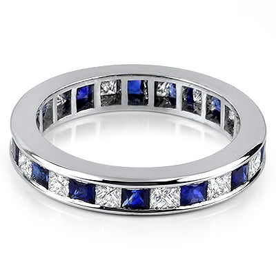 Princess Cut Eternity Ring