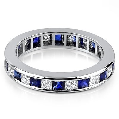 Princess Cut Eternity Ring