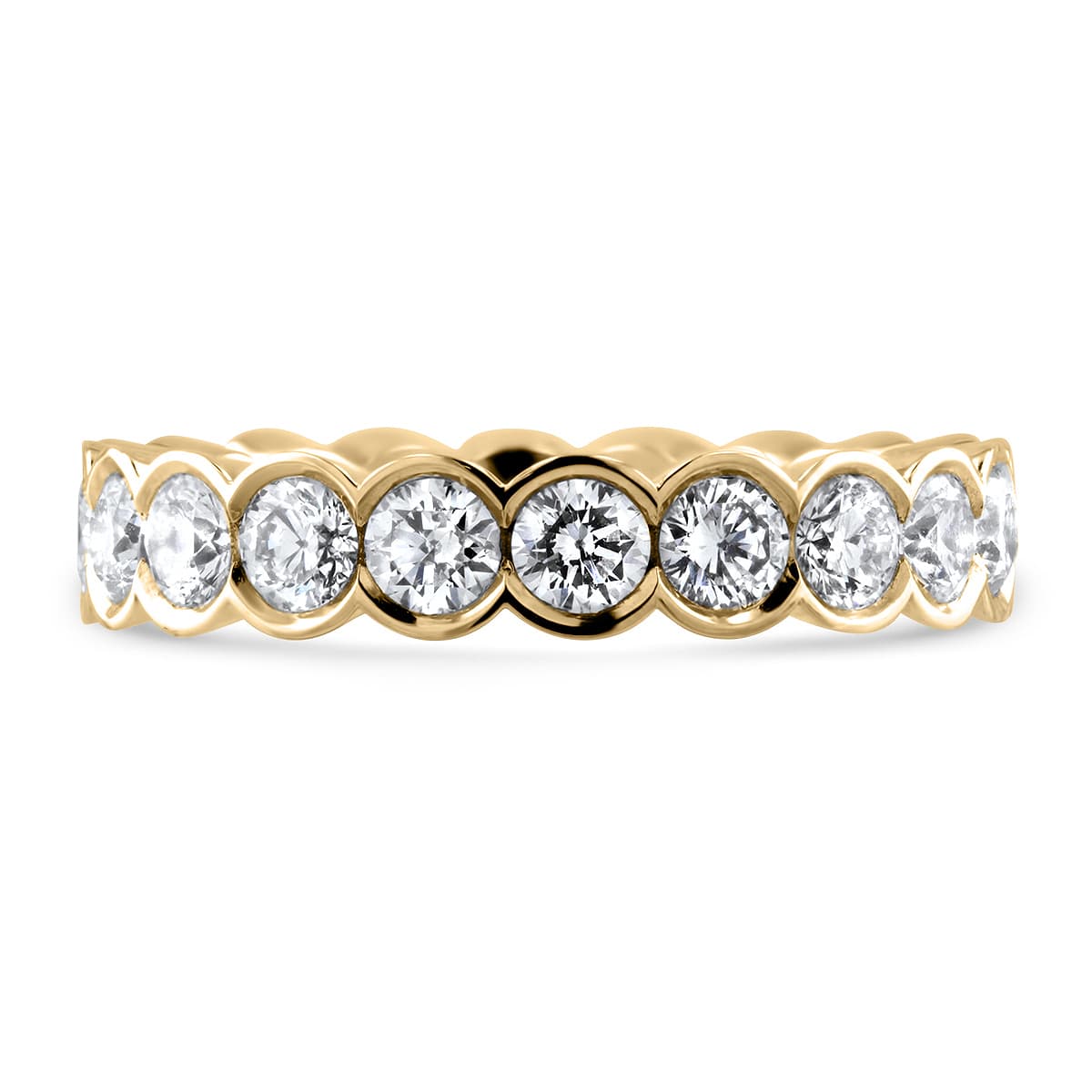 Serene Diamond Bezel Eternity Ring