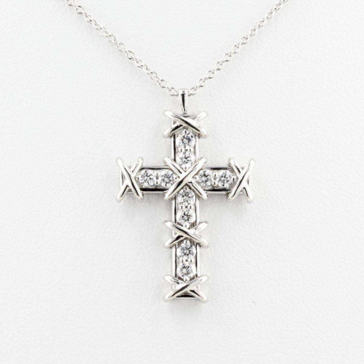 Tiffany Schlumberger Diamond Cross