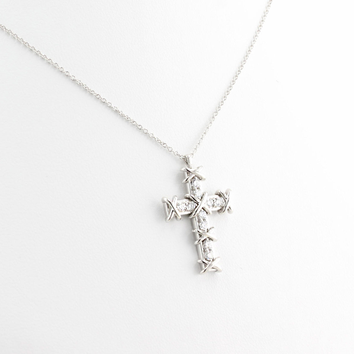 Tiffany Schlumberger Diamond Cross