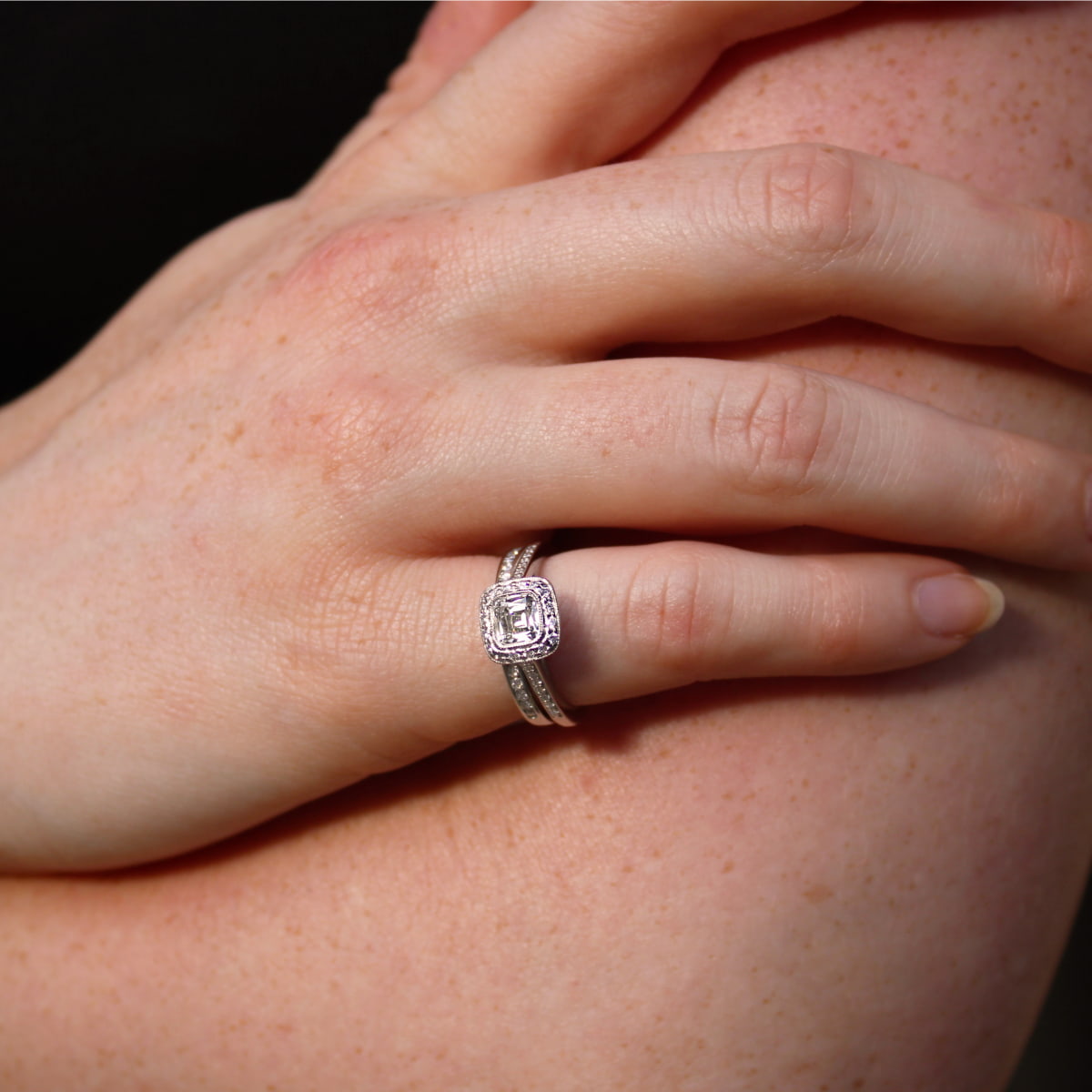 Tiffany Diamond Half Eternity Ring