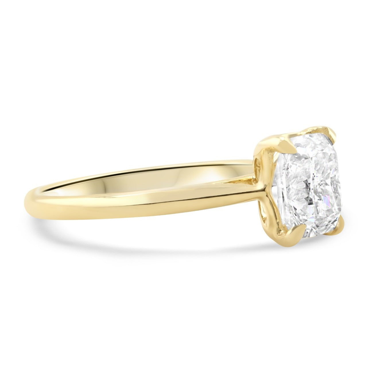 Timeless Cushion Cut Diamond Ring