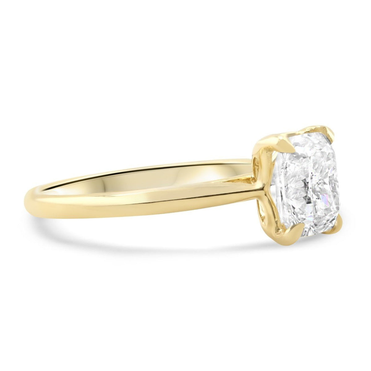 Timeless Cushion Cut Diamond Ring