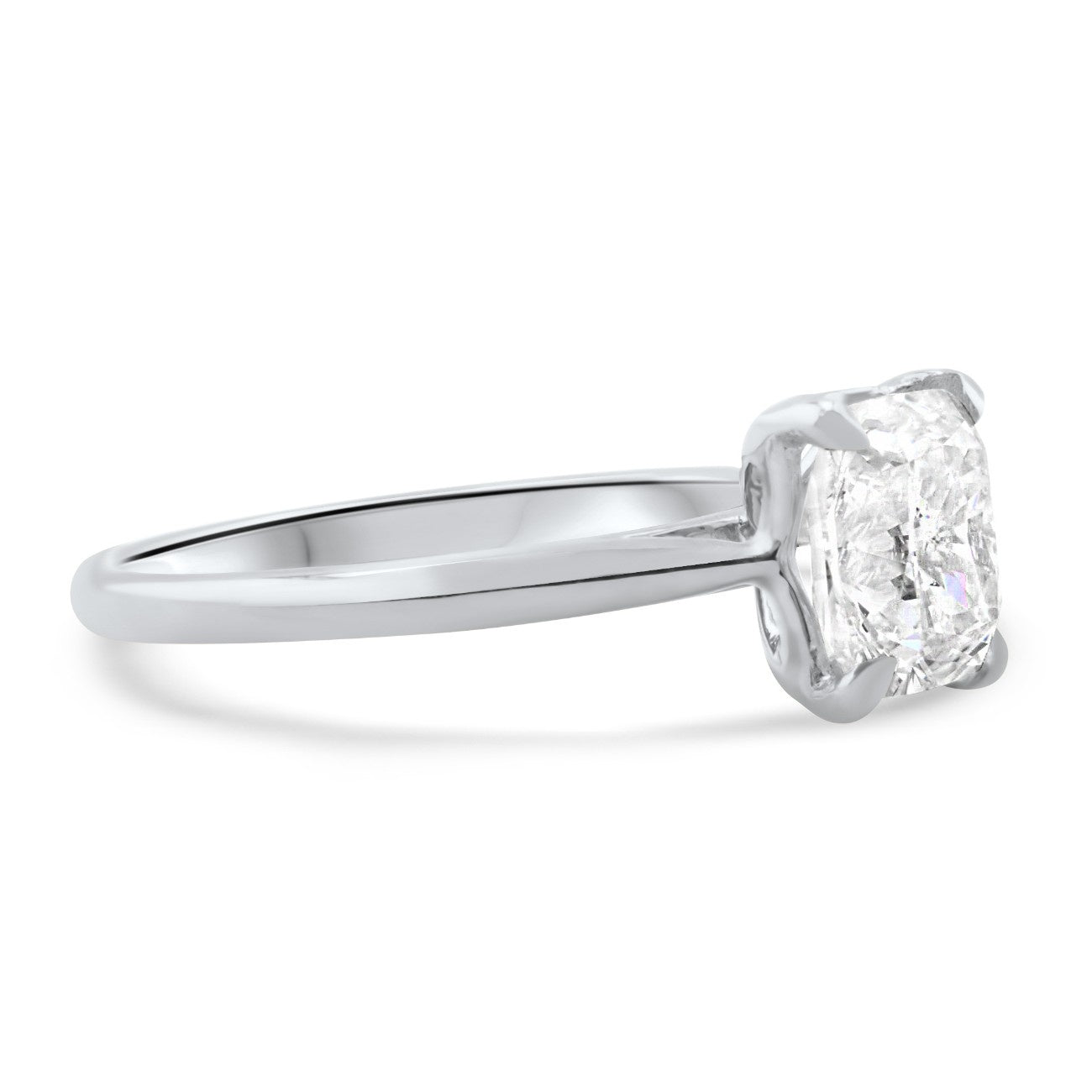 Timeless Cushion Cut Diamond Ring