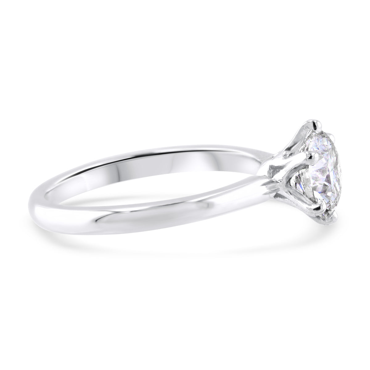 Timeless Six Claw Diamond Solitaire Engagement Ring