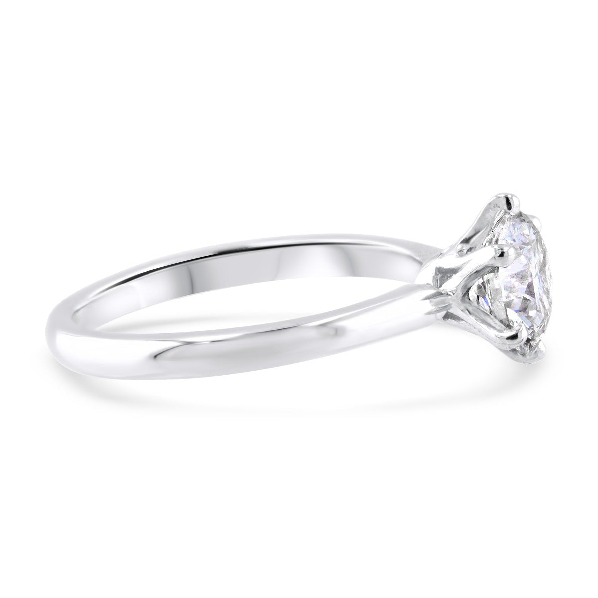 Timeless Six Claw Diamond Solitaire Engagement Ring