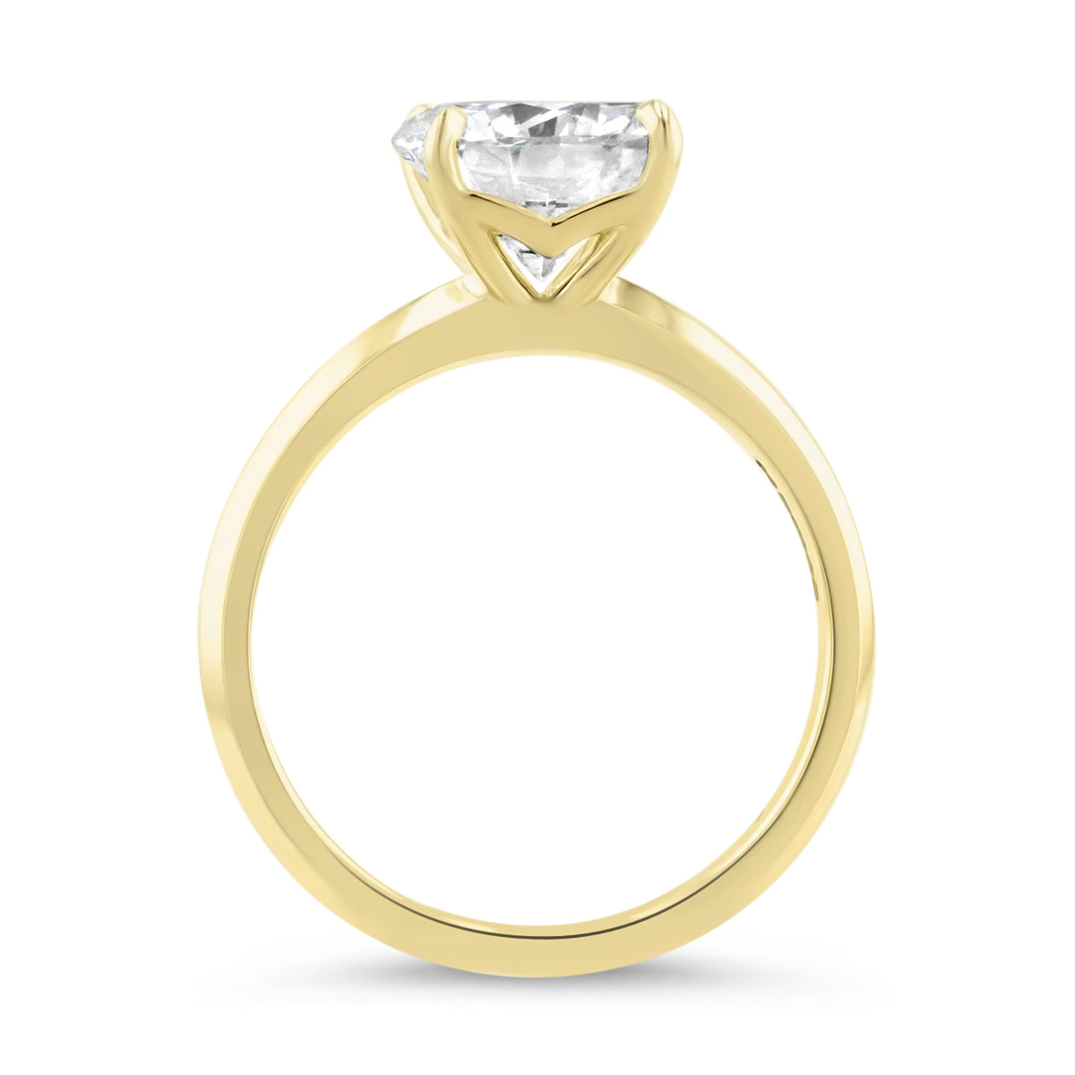Timeless Diamond Solitaire Engagement Ring