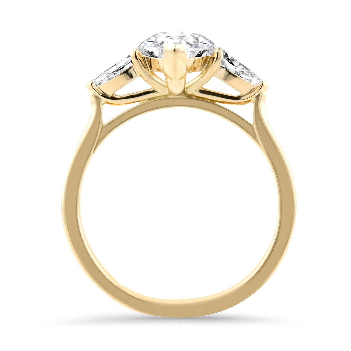 Unity Marquise Diamond Engagement Ring