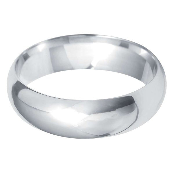 D Shape Wedding Ring