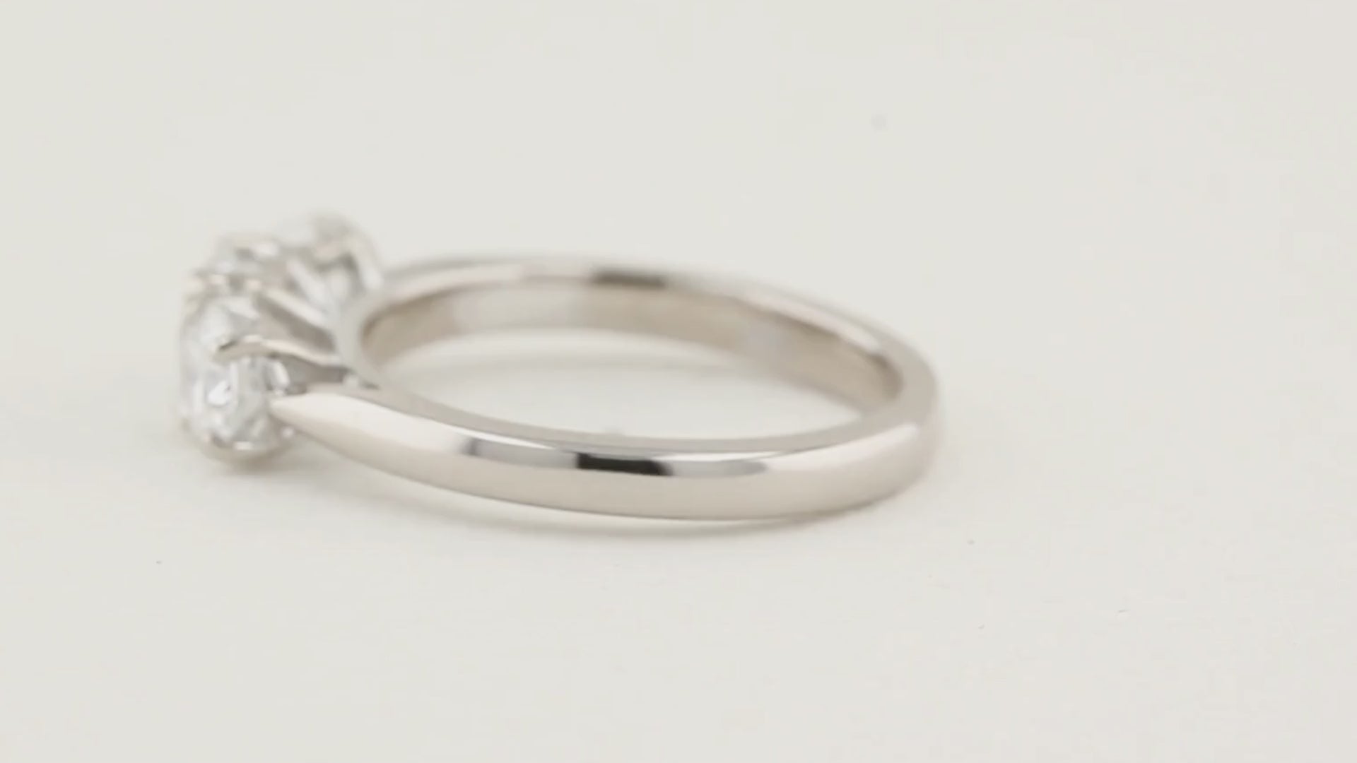 1.00ct Diamond Three Stone Ring