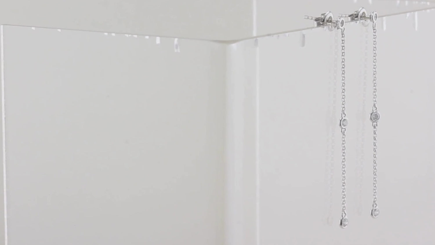 David Morris Diamond Drop Earrings