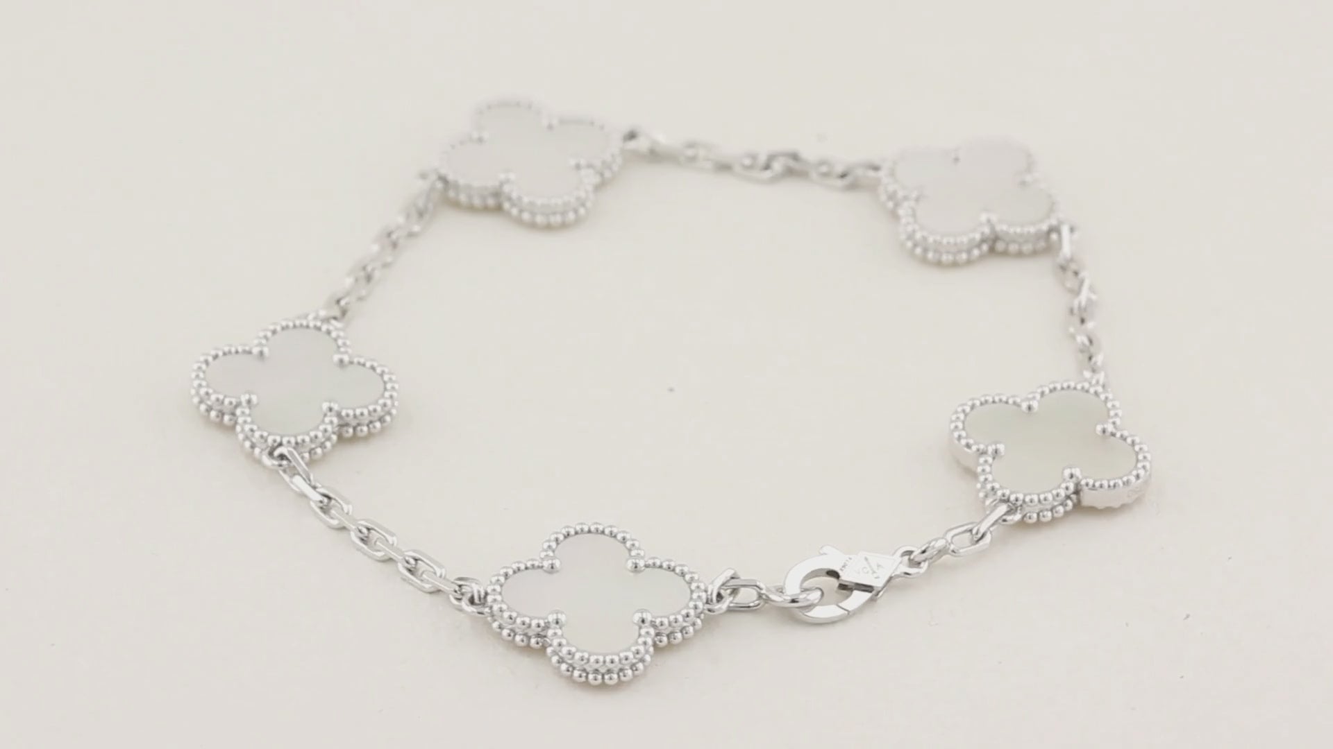 Van Cleef & Arpels Mother of Pearl Alhambra Bracelet