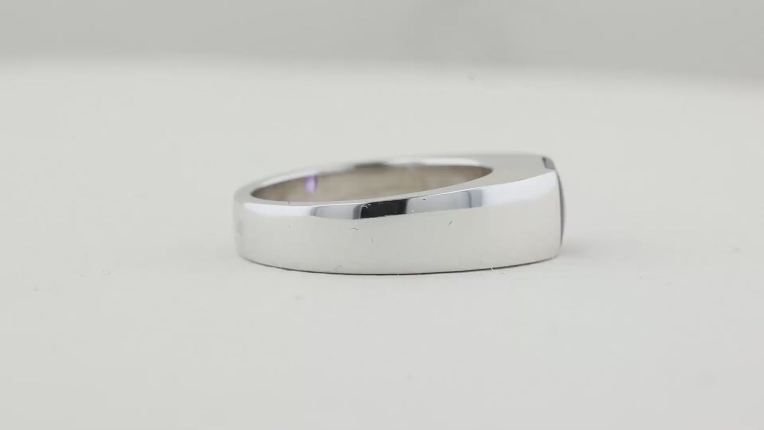 Vintage Cartier Amethyst Tank Ring