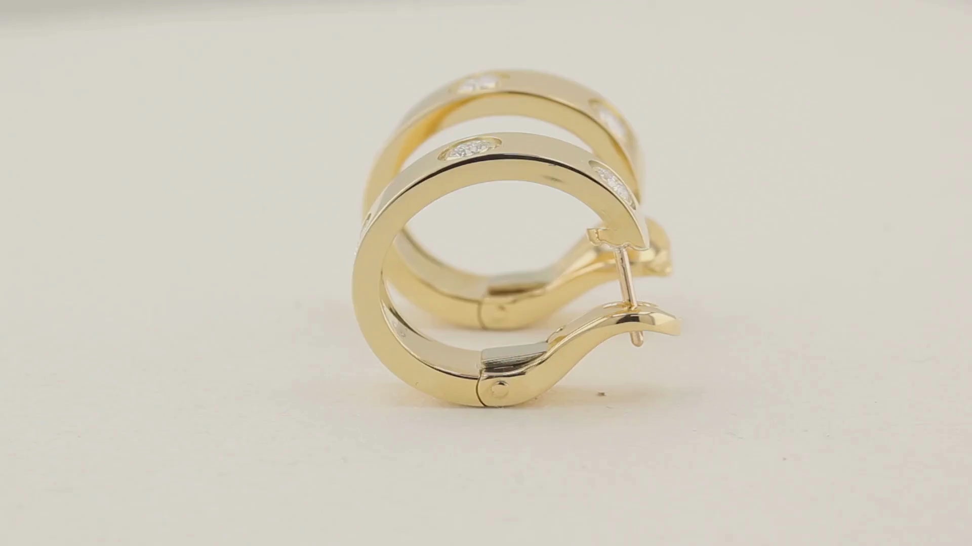 Cartier Diamond Love Hoop Earring