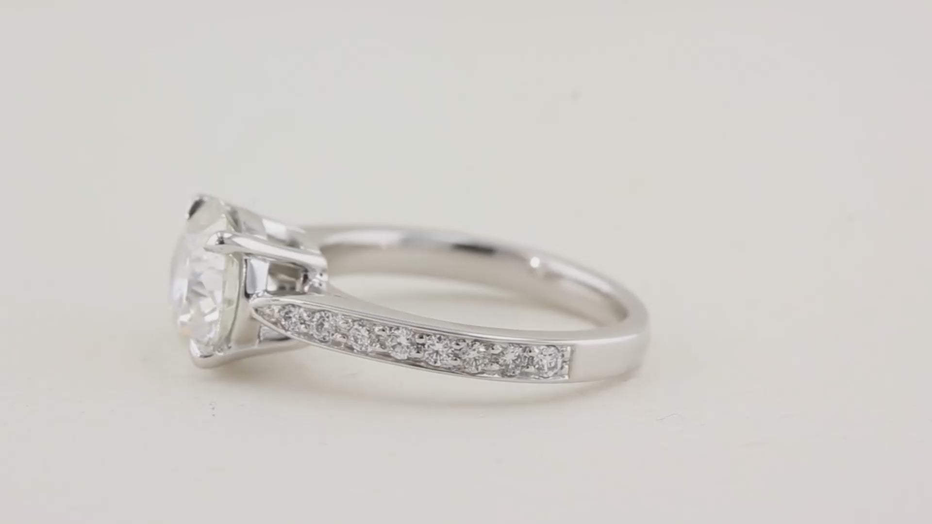 2.21ct Diamond Solitaire Engagement Ring