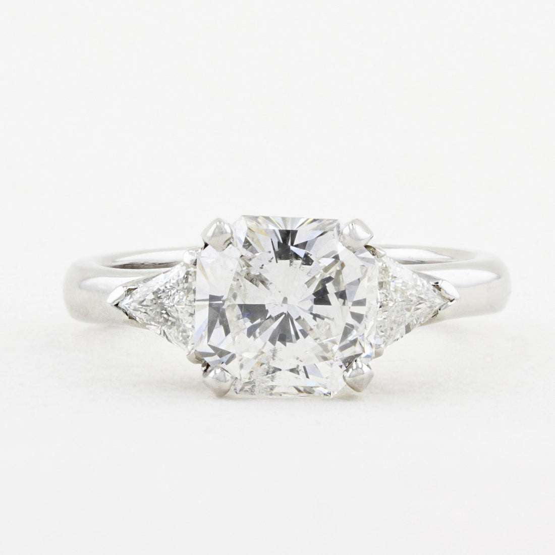 2.02ct Radiant Cut Diamond Engagement Ring