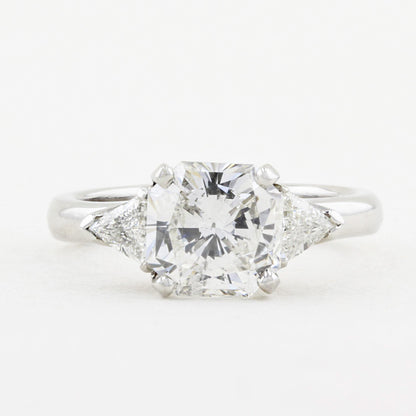 2.02ct Radiant Cut Diamond Engagement Ring