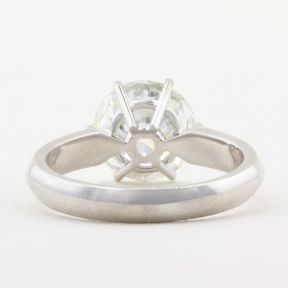 3.30ct Round Diamond Solitaire Ring