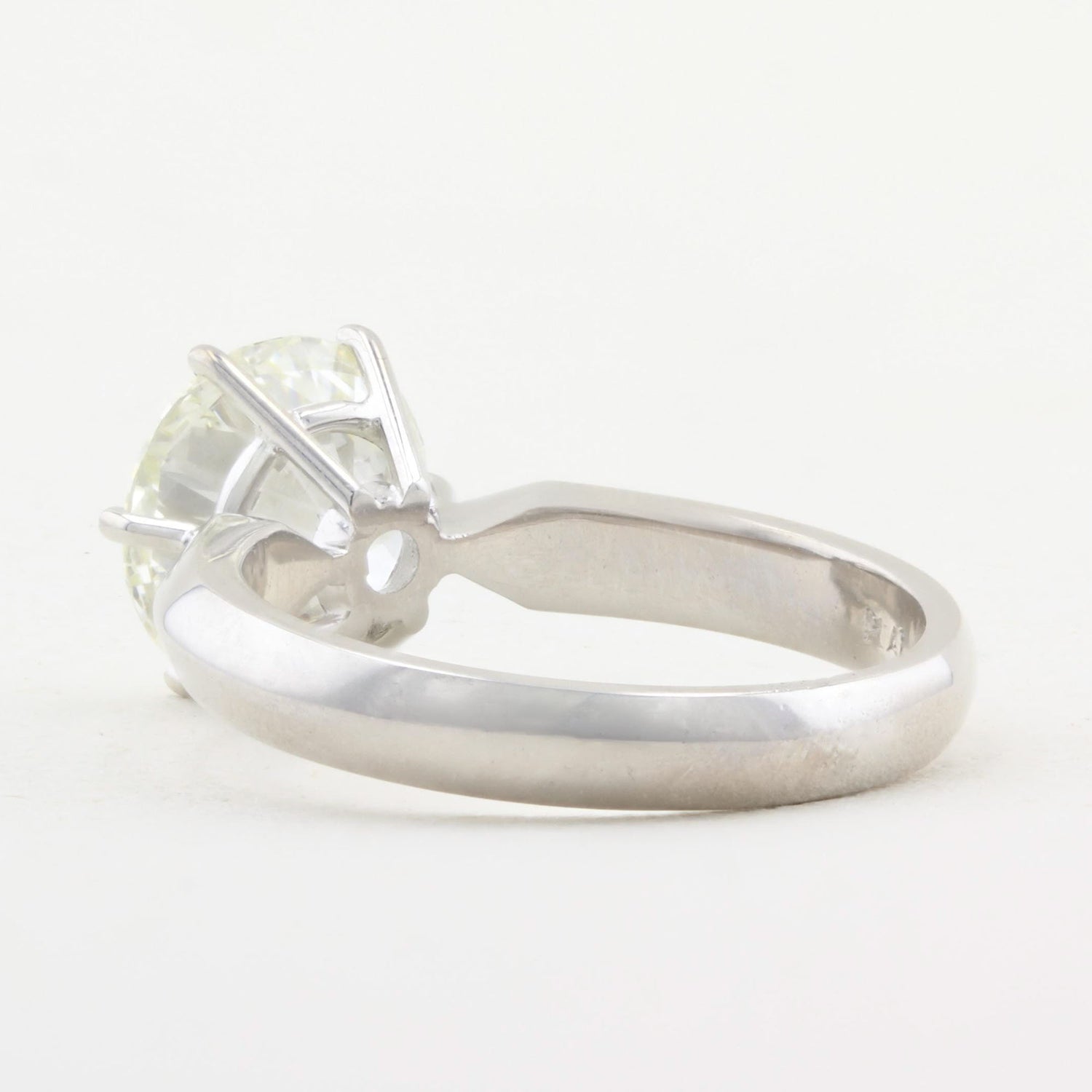 3.30ct Round Diamond Solitaire Ring