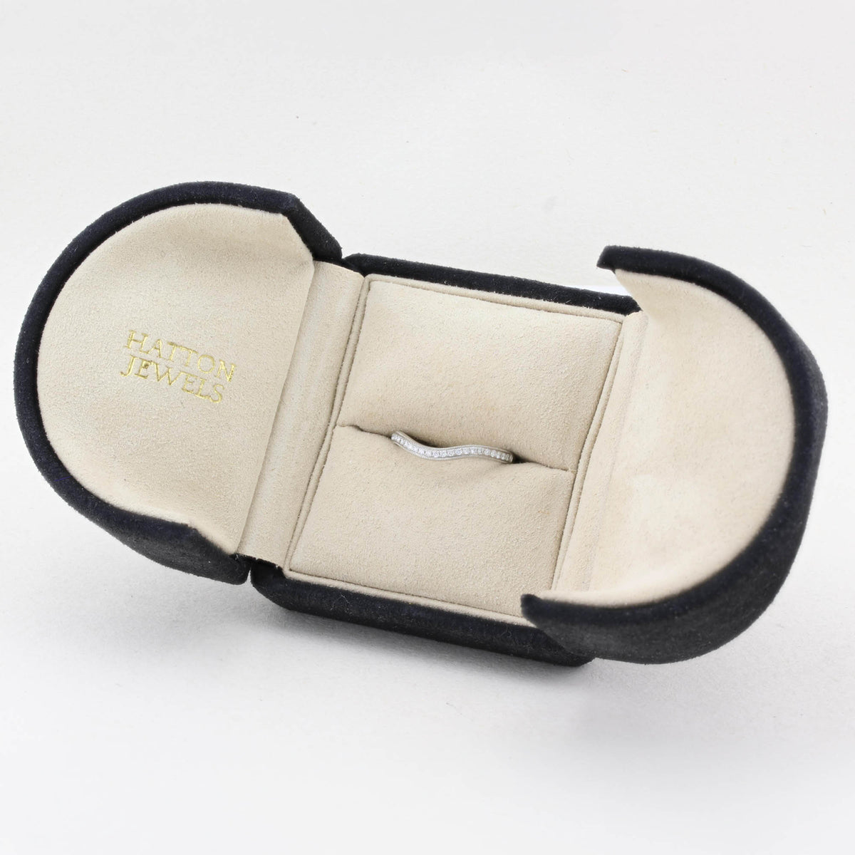 Diamond Curved Eternity Ring