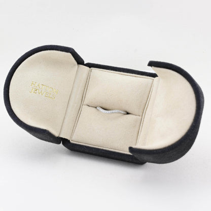 Diamond Curved Eternity Ring