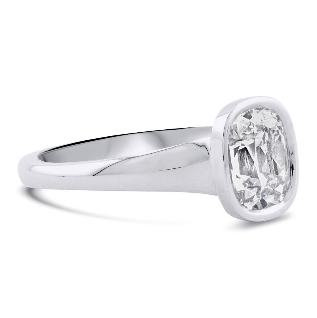 Amity Cushion Cut Diamond Ring