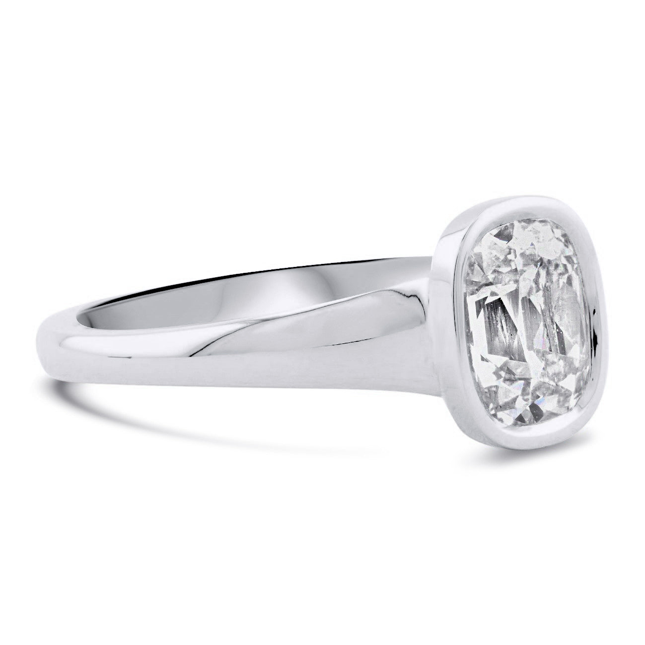 Amity Cushion Cut Diamond Ring