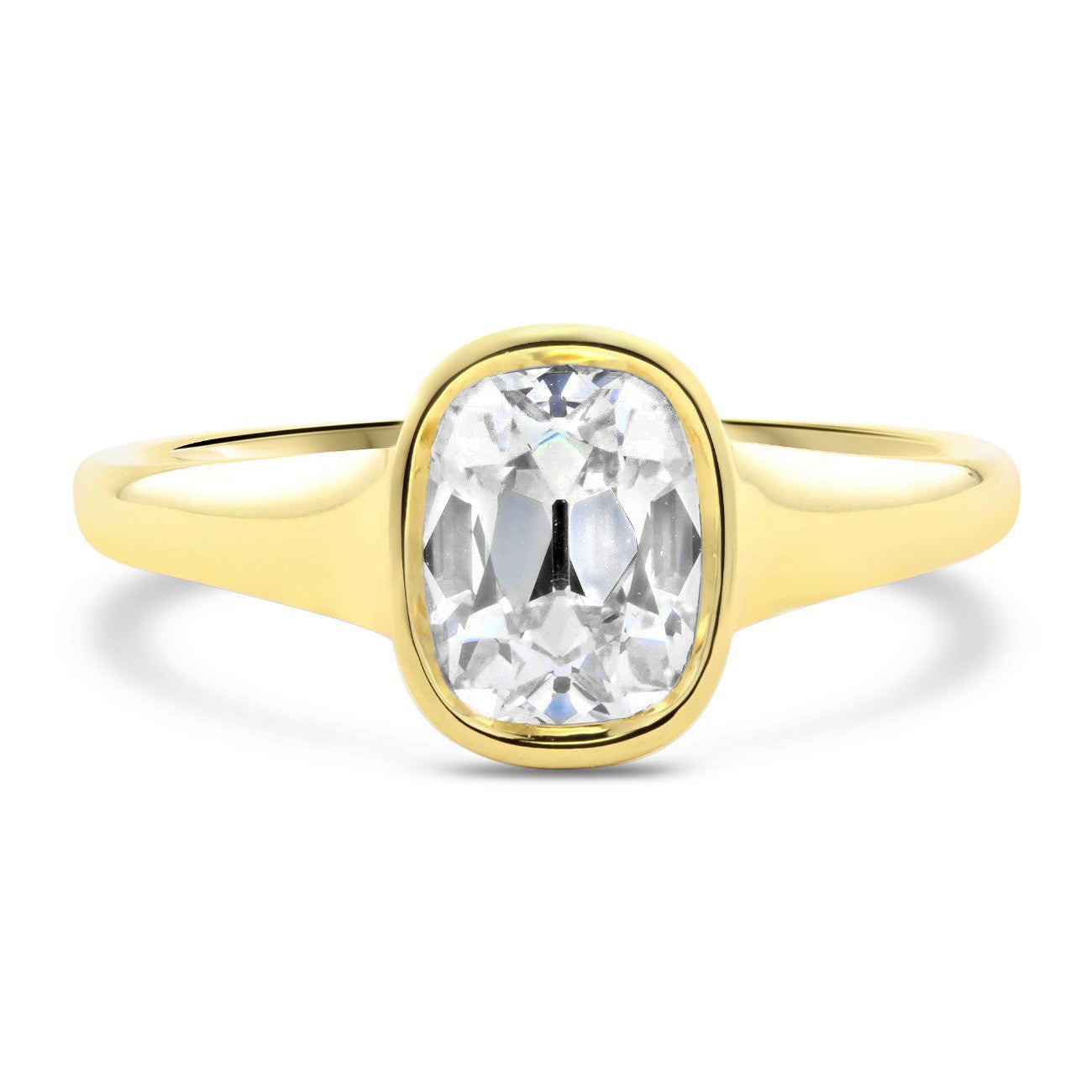 Amity Cushion Cut Diamond Ring