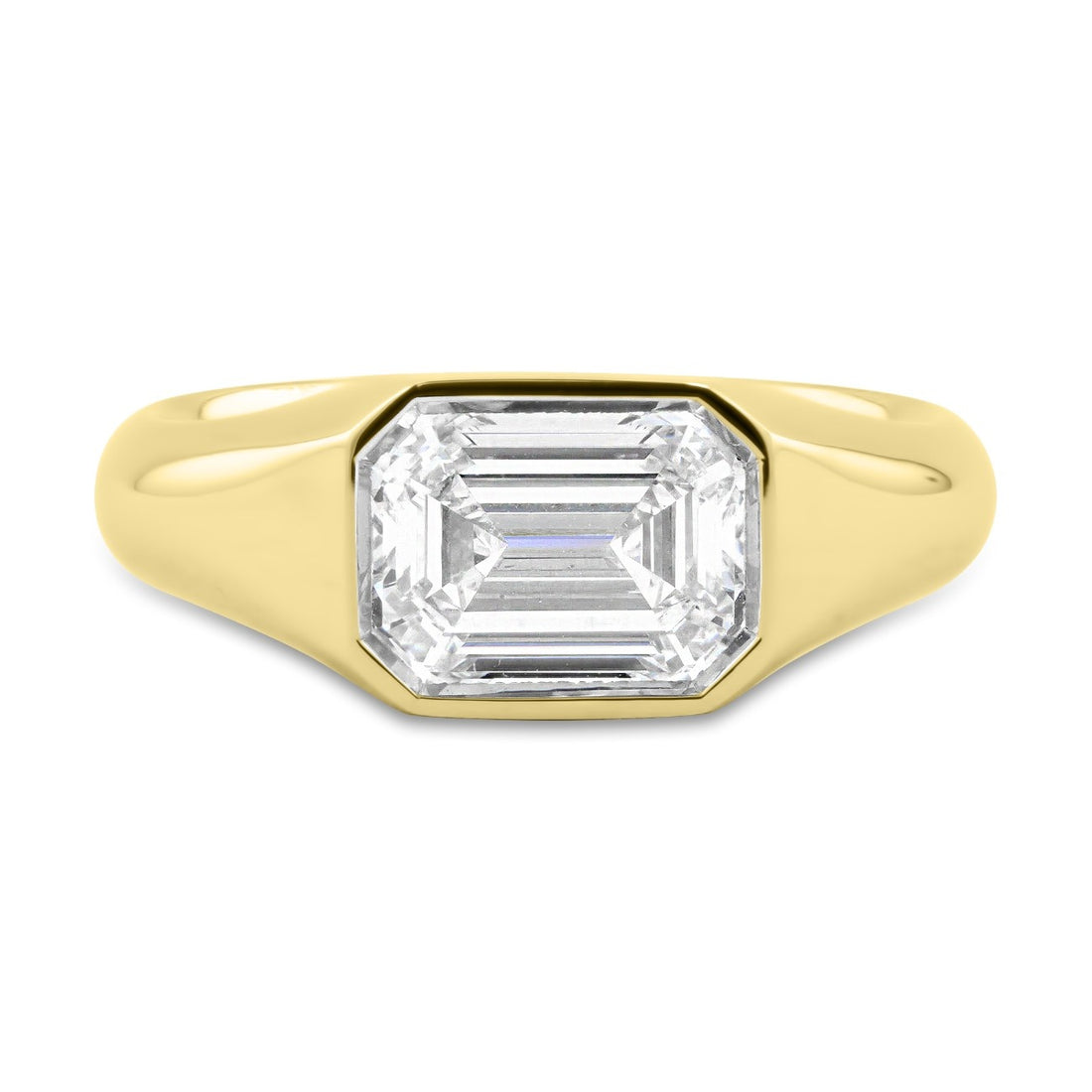 Amity Emerald Cut Diamond Ring