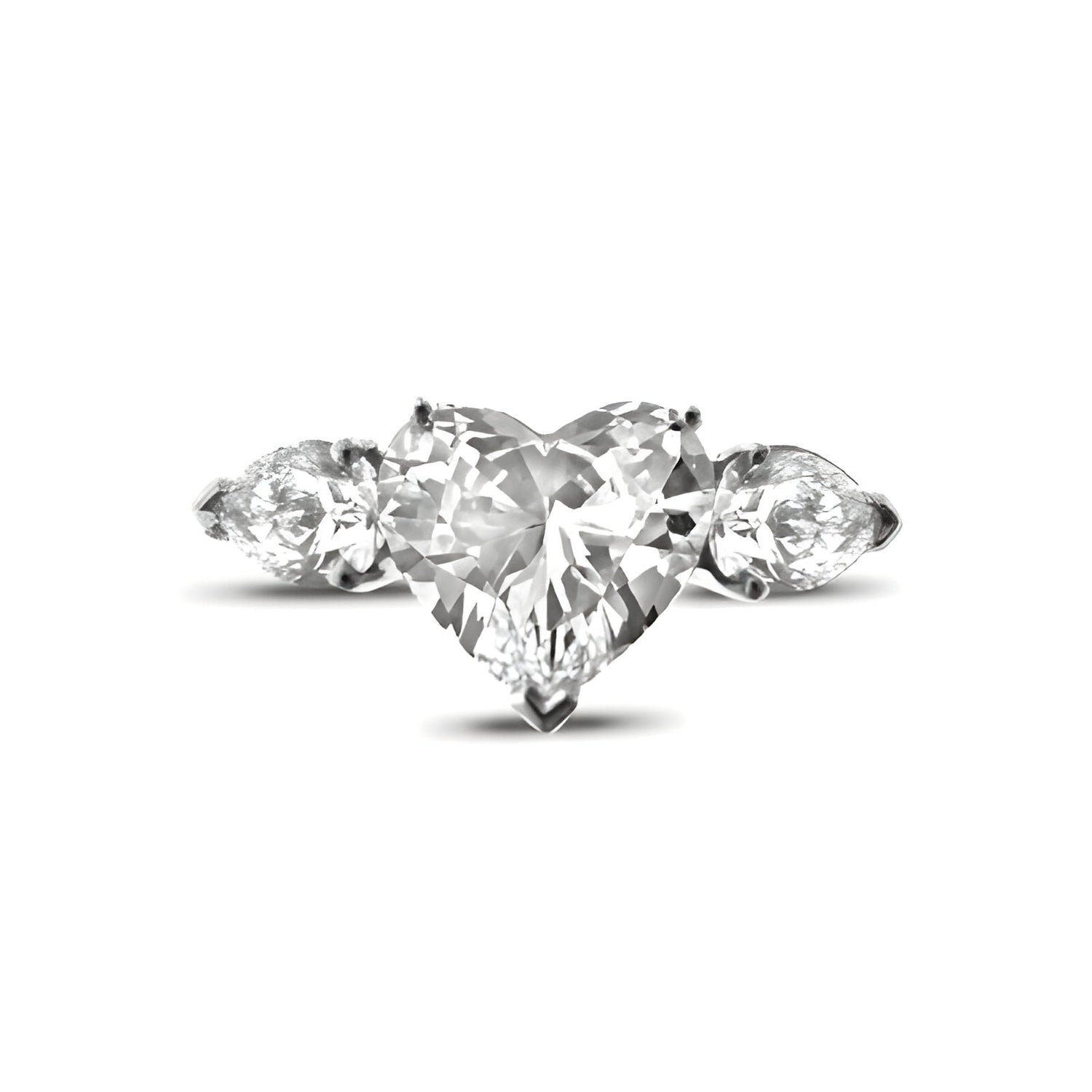 Amity Heart Shape Diamond Ring