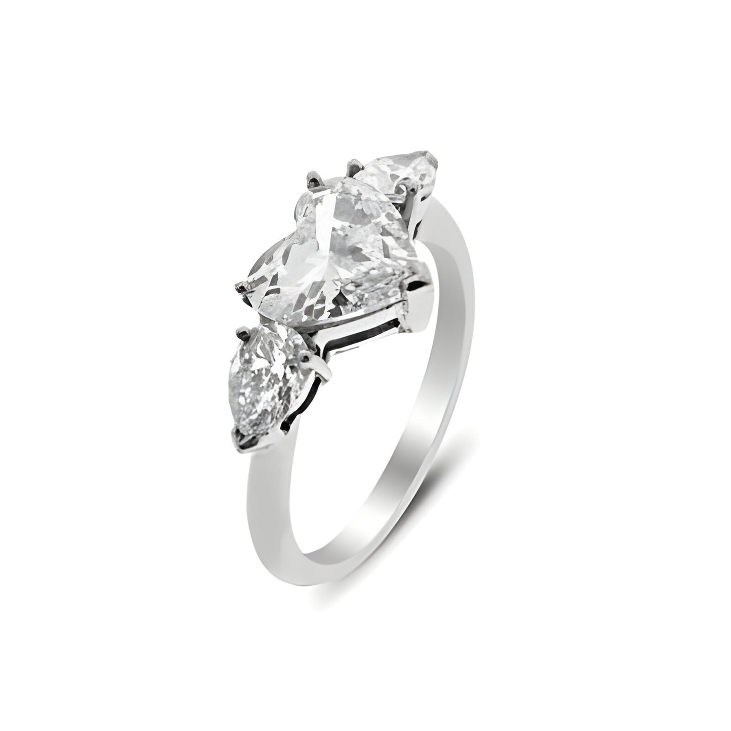 Amity Heart Shape Diamond Ring