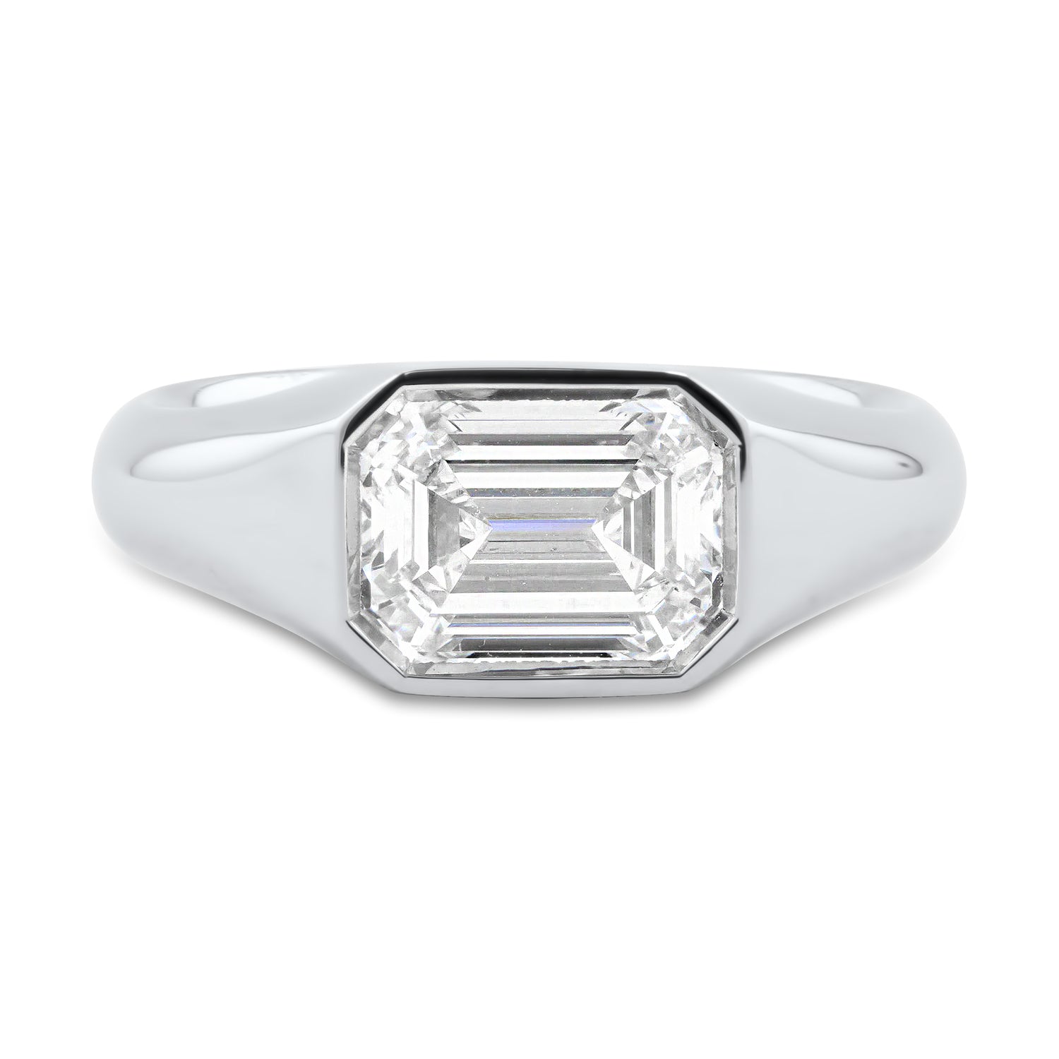 Amity Emerald Cut Diamond Ring