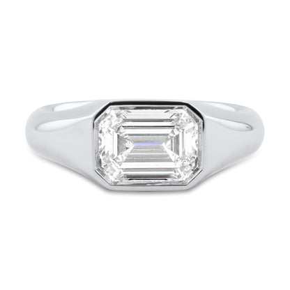 Amity Emerald Cut Diamond Ring
