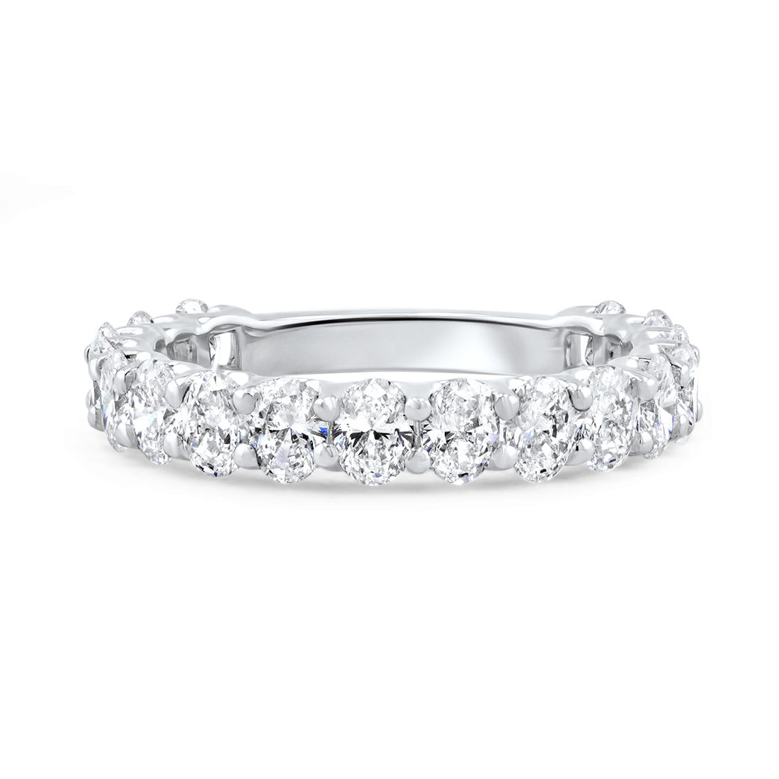 Oval Diamond Eternity Ring