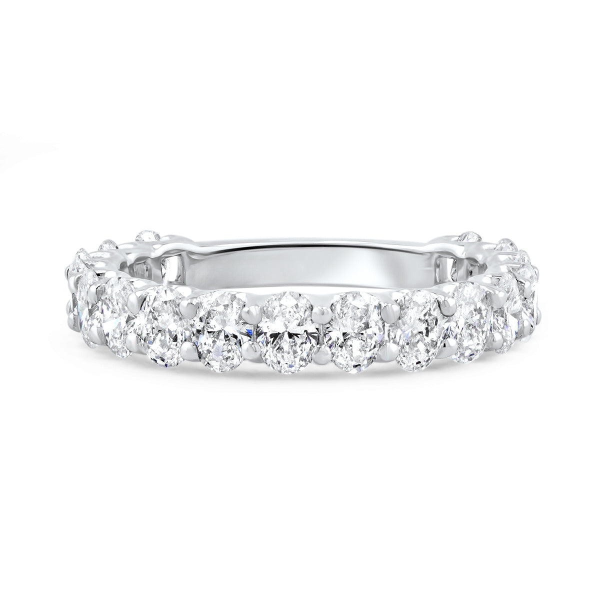 Oval Diamond Eternity Ring