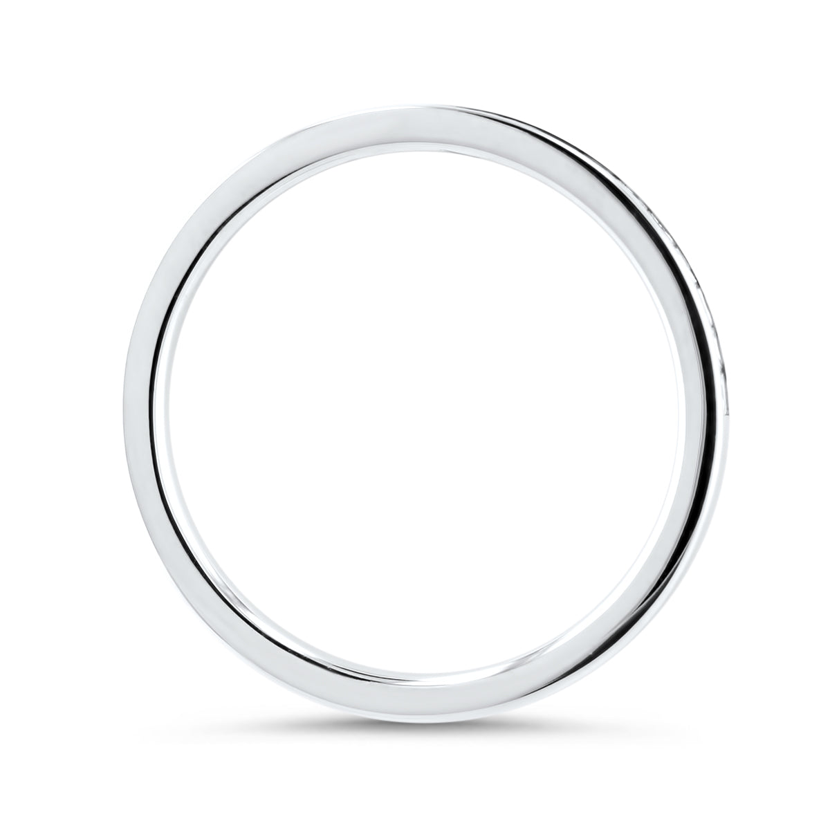 Carre Cut Diamond Eternity Ring