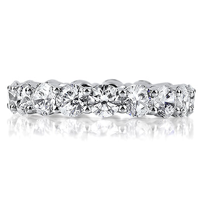 Claw-Set Diamond Eternity Ring