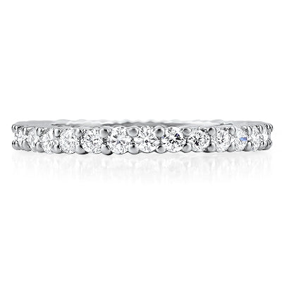 Claw-Set Diamond Eternity Ring