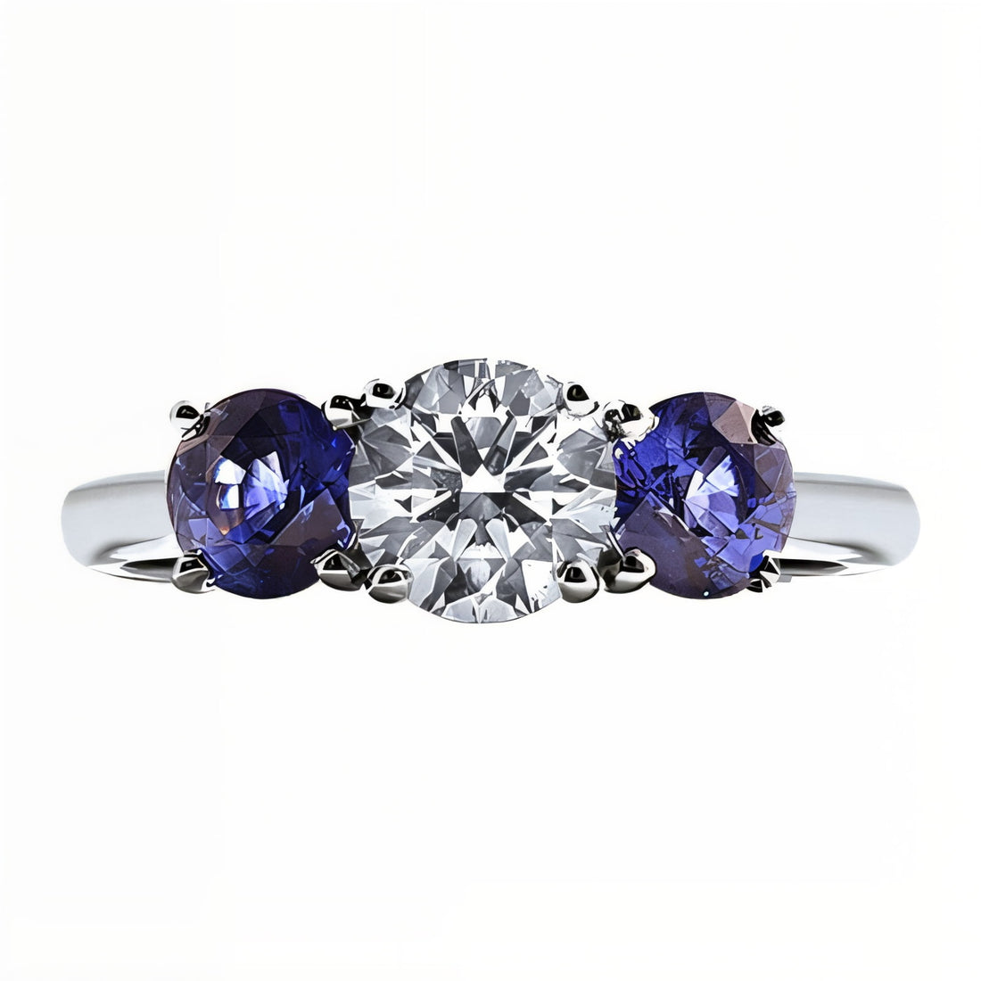 Darling Inverse Sapphire and Diamond Ring